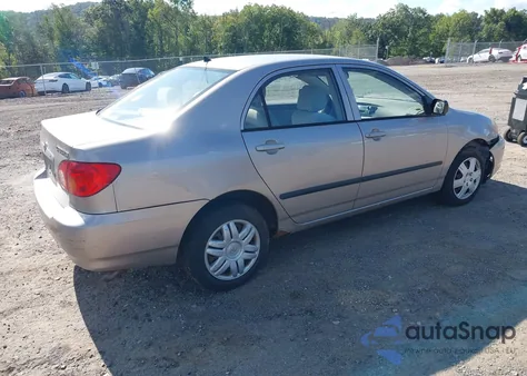 2003 Toyota Corolla Ce из США, поврежденный, VIN 2T1BR32E53C164539